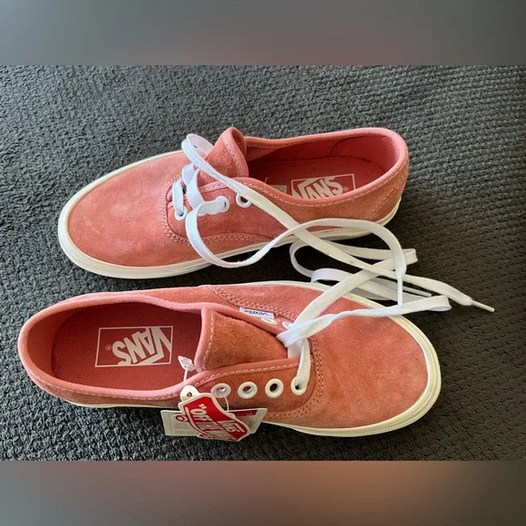Vans Coral Suede Shoes with White Accents - Picture 2 of 3